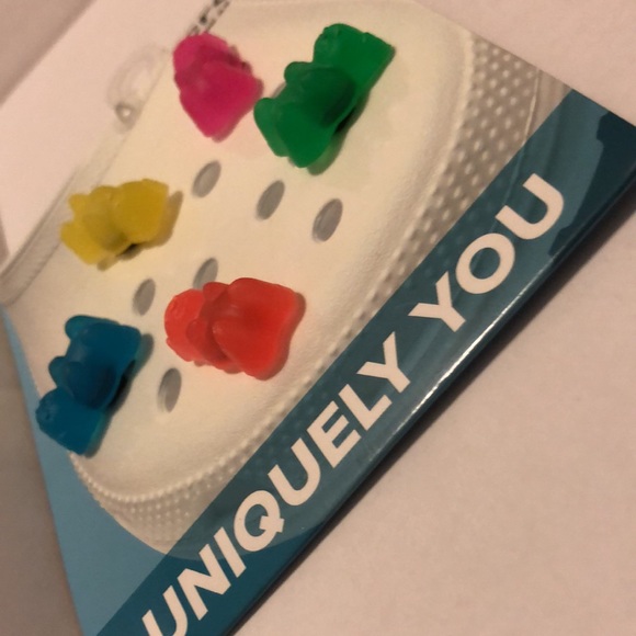 Gummy Bears JibBiTz 5 pack crocs new 3D - Picture 3 of 8